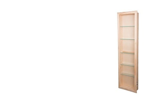 Deerfield Solid Wood Slab Panel Medicine Cabinet