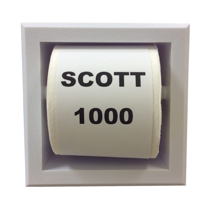 Rebel-7 recessed in wall plastic toilet paper holder - 5.5 x 5.5 - Image 19