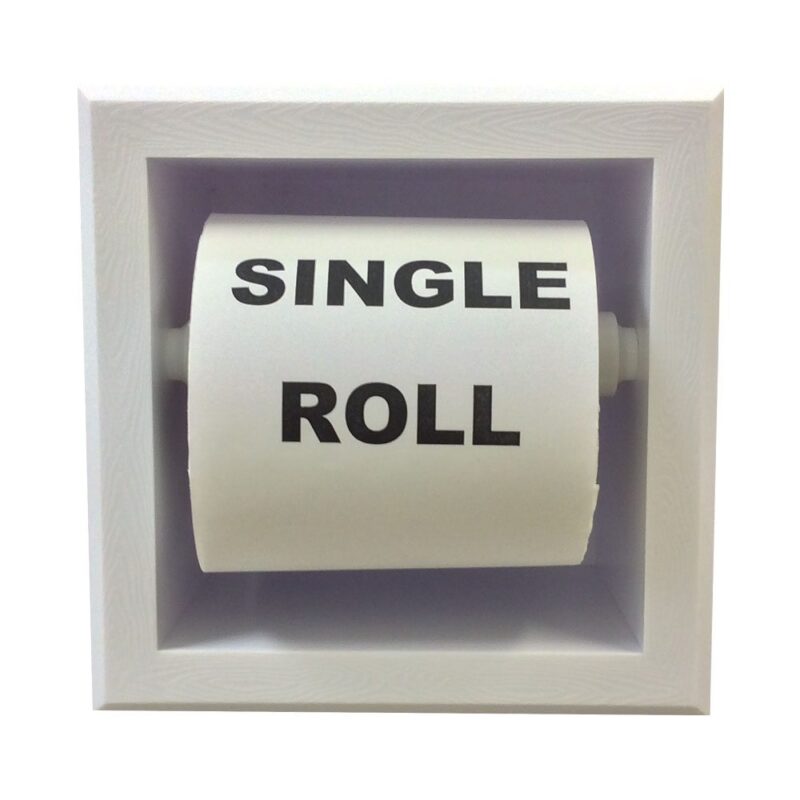 Rebel-7 recessed in wall plastic toilet paper holder - 5.5 x 5.5 - Image 20