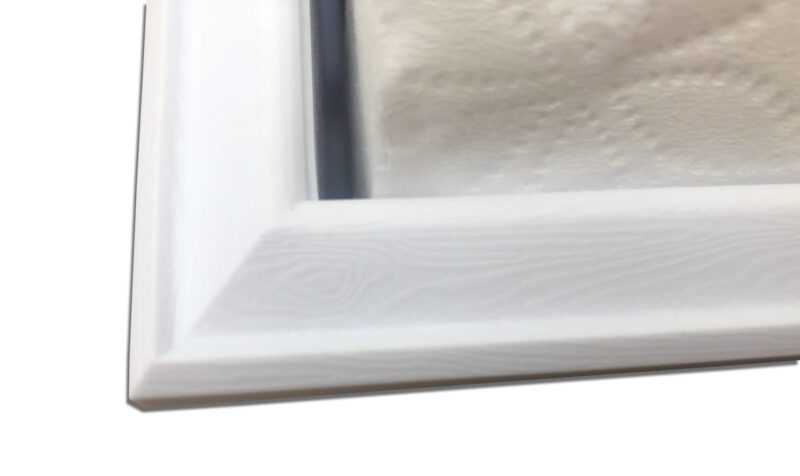 Rebel-1 recessed in wall plastic toilet paper holder - 5.5 x 5.5 - Image 9