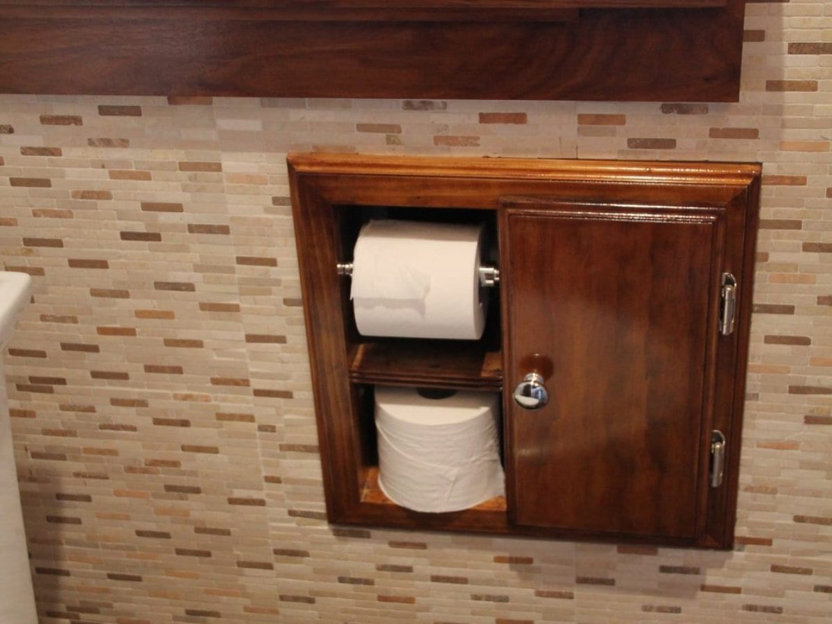 Handcrafted Toilet roll Holder