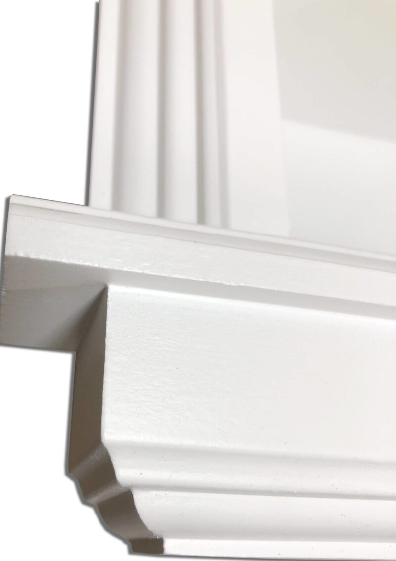 Brentwood-18 recessed in wall solid wood double toilet paper holder - holds any size rolls - 7 x 14.5 - Image 13