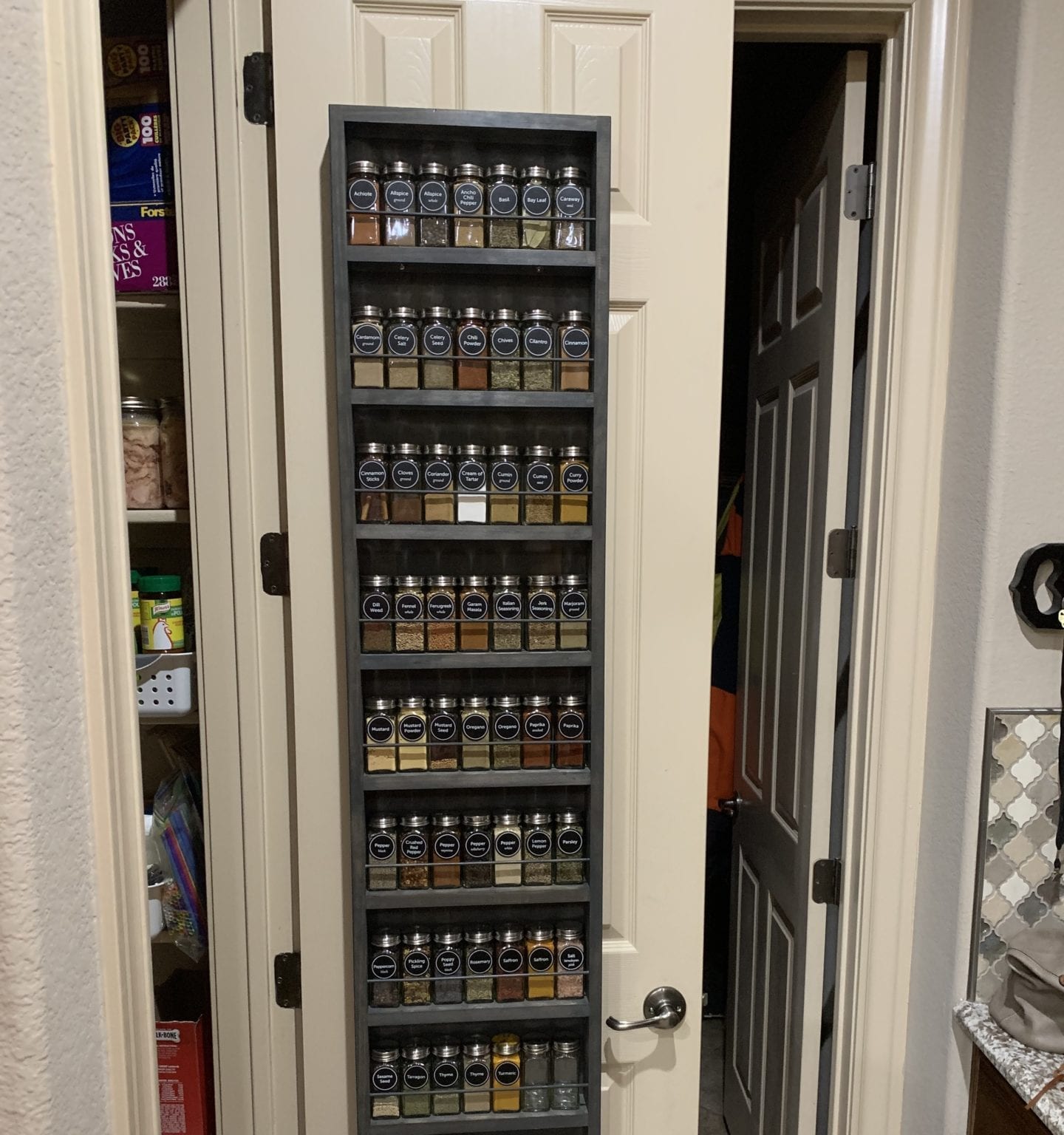On The Wall Spice Rack | Cavalier Bulk Size | 55