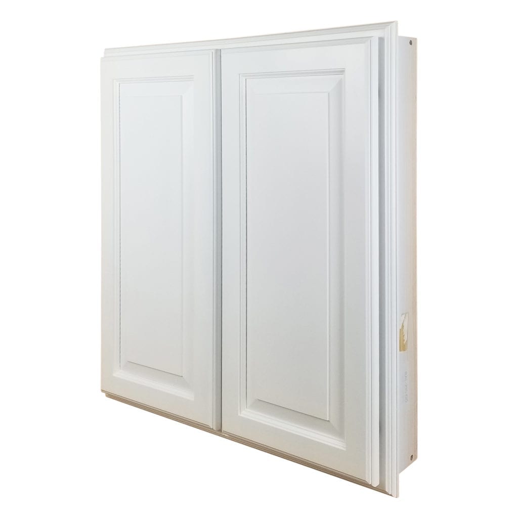 Recessed Double Door Medicine Cabinet | Baldwin 18" h