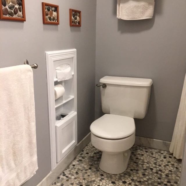 Recessed Toilet Paper Holder