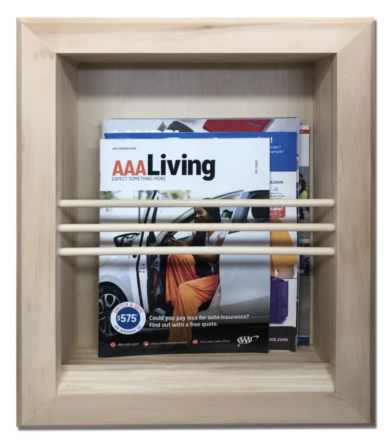 Monterey-6 Recessed Magazine Rack - Image 2