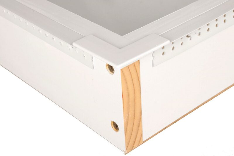 Cimmaron Raised Panel Style Frameless Recessed in wall solid wood bathroom Medicine Storage Pantry Cabinet - 14 x 78 - Image 5
