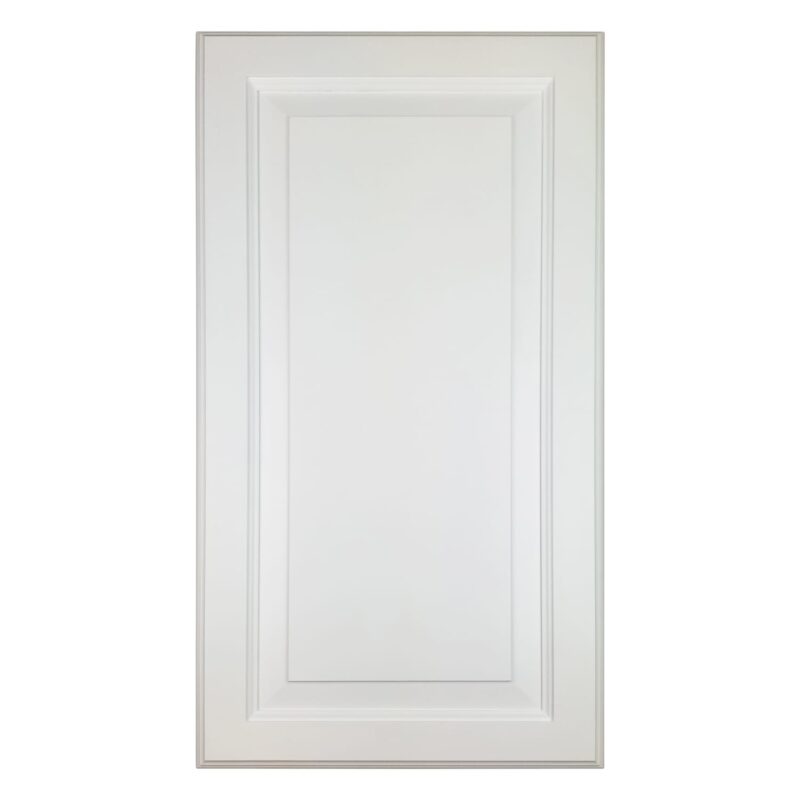 Cimmaron Raised Panel Style Frameless Recessed in wall solid wood bathroom Medicine Storage Cabinet- 14 x 22 - Image 2