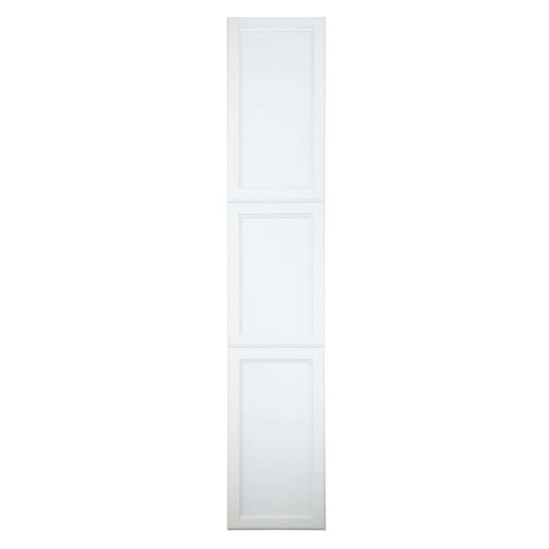 Deville Frameless Recessed in wall solid wood bathroom Medicine Storage Pantry Cabinet - 14 x 84 - Image 2