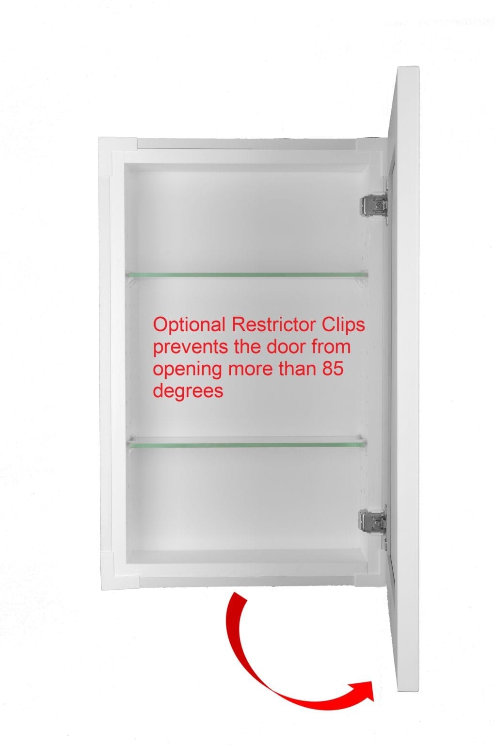 Solid Wood Medicine Cabinet | In-Wall Shaker Style | 14 x 18