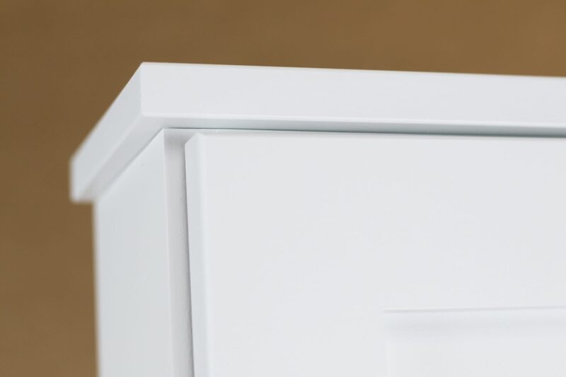 30" Shaker Series On the wall Cabinet with 6" open shelf 3.5" deep inside - Image 8