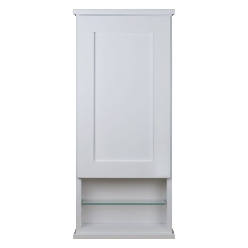 30" Shaker Series On the wall Cabinet with 6" open shelf 3.5" deep inside - Image 6
