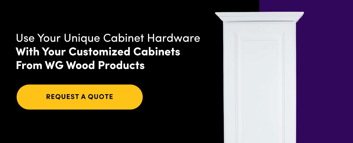 Customized cabinets from WG wood products