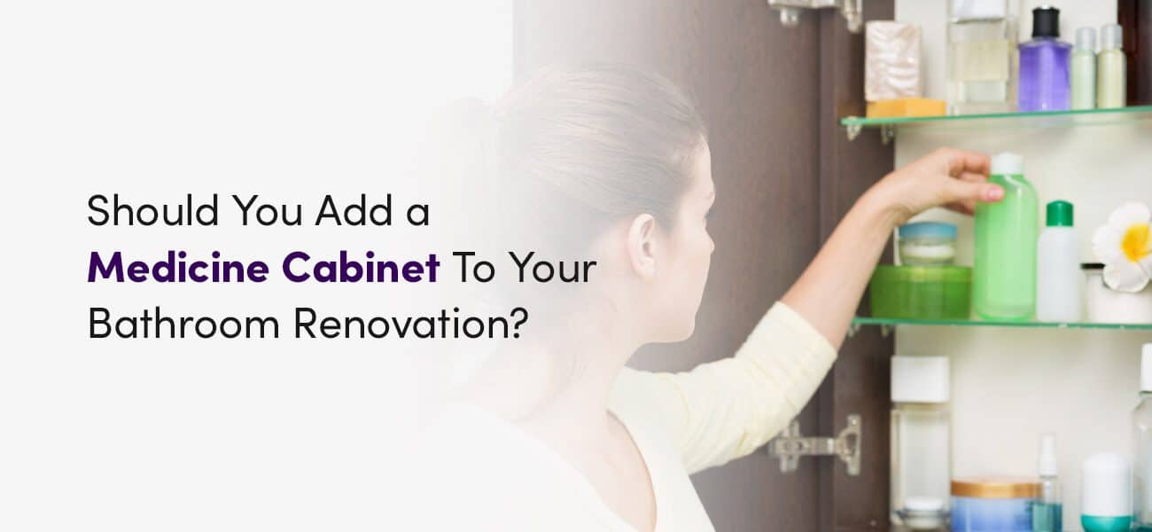 medicine cabinet bathroom renovation