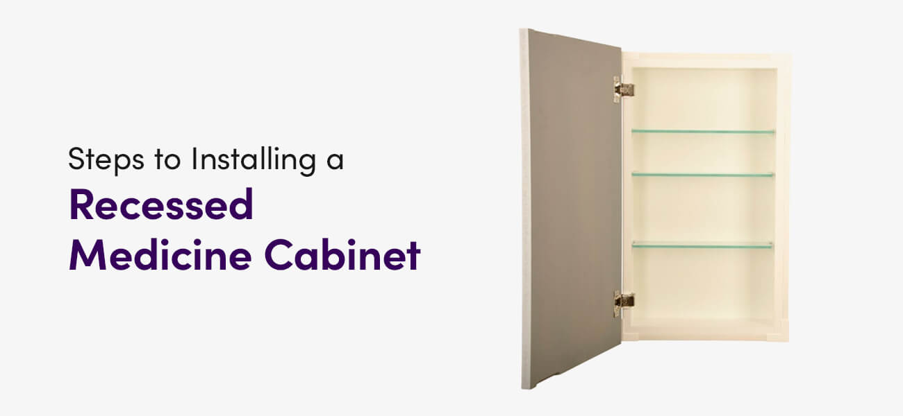 Medicine Cabinets with Customized Adjustable Shelves