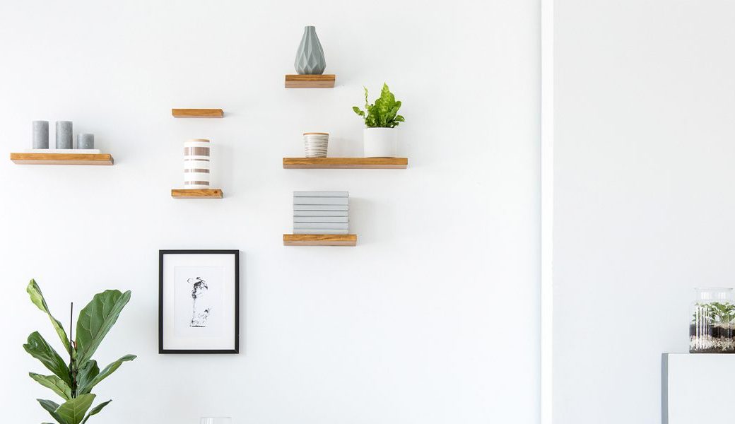How to Install Floating Wall Shelves