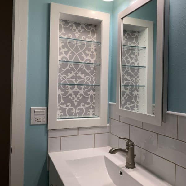 Recessed in the wall Desoto niche 14w x 34h x 3.5