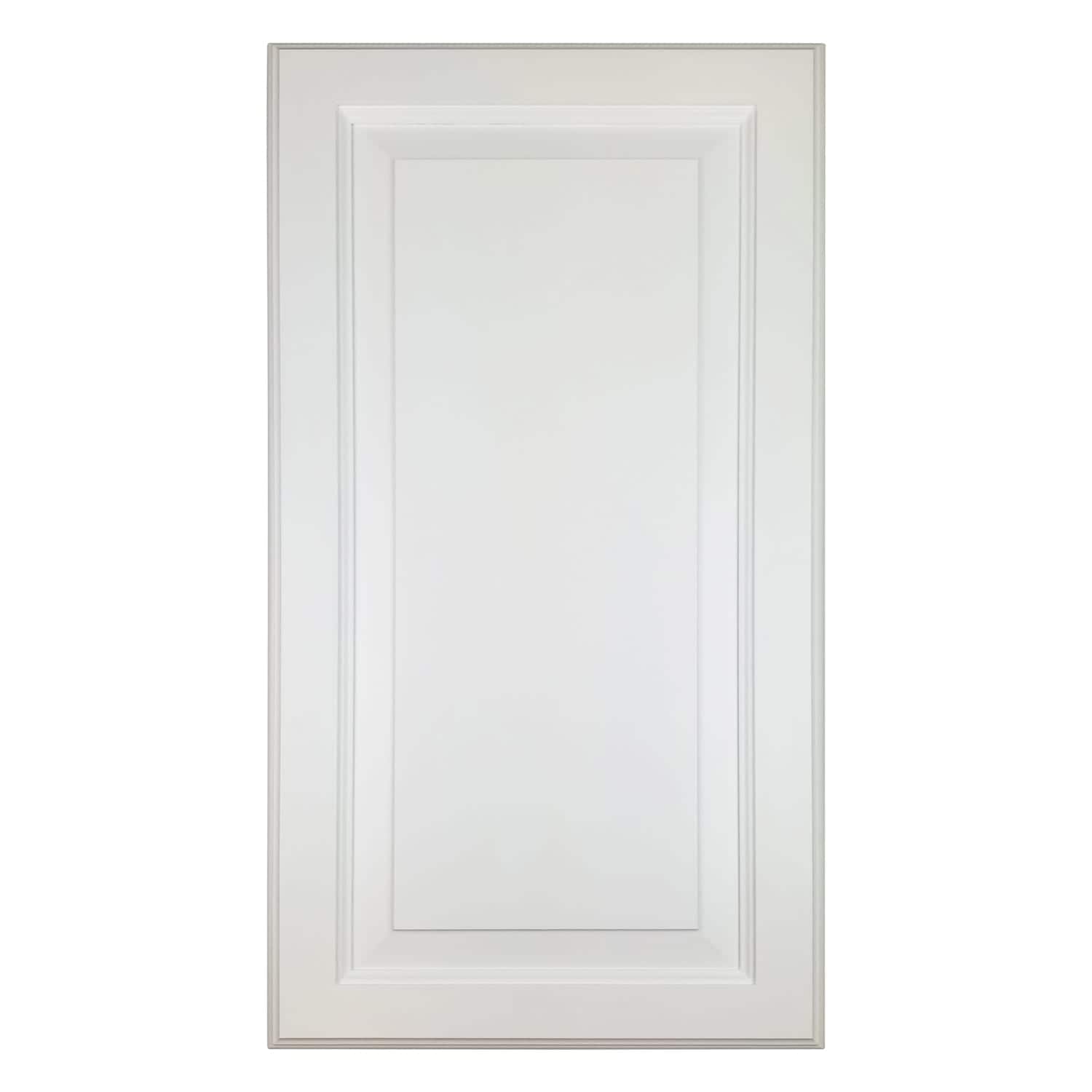 Cimmaron Raised Panel Style Frameless Recessed in wall solid wood bathroom Medicine Storage Cabinet - 14 x 18 - Image 2