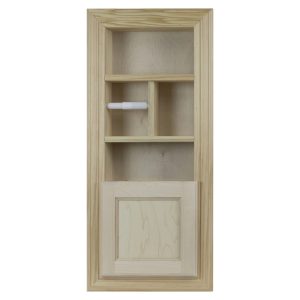 Coachlight-5 recessed bathroom storage cabinet combination Unit