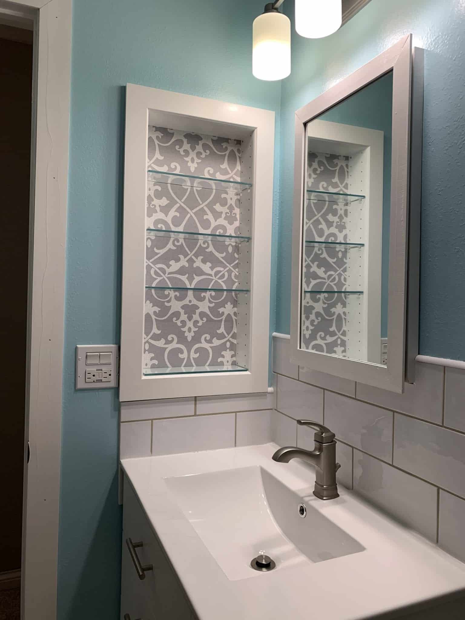 Recessed in the wall Desoto Niche 14w x 20h x 3.5d