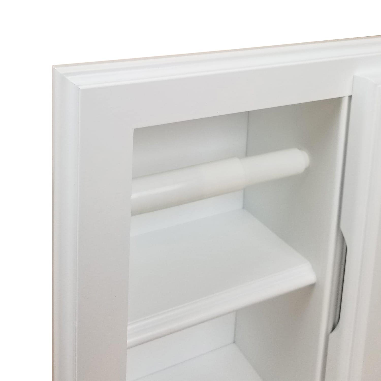 Highlands-17 Solid Wood Recessed in Wall Toilet Paper Holder With Storage Cubby – 14W x 13H - Image 11