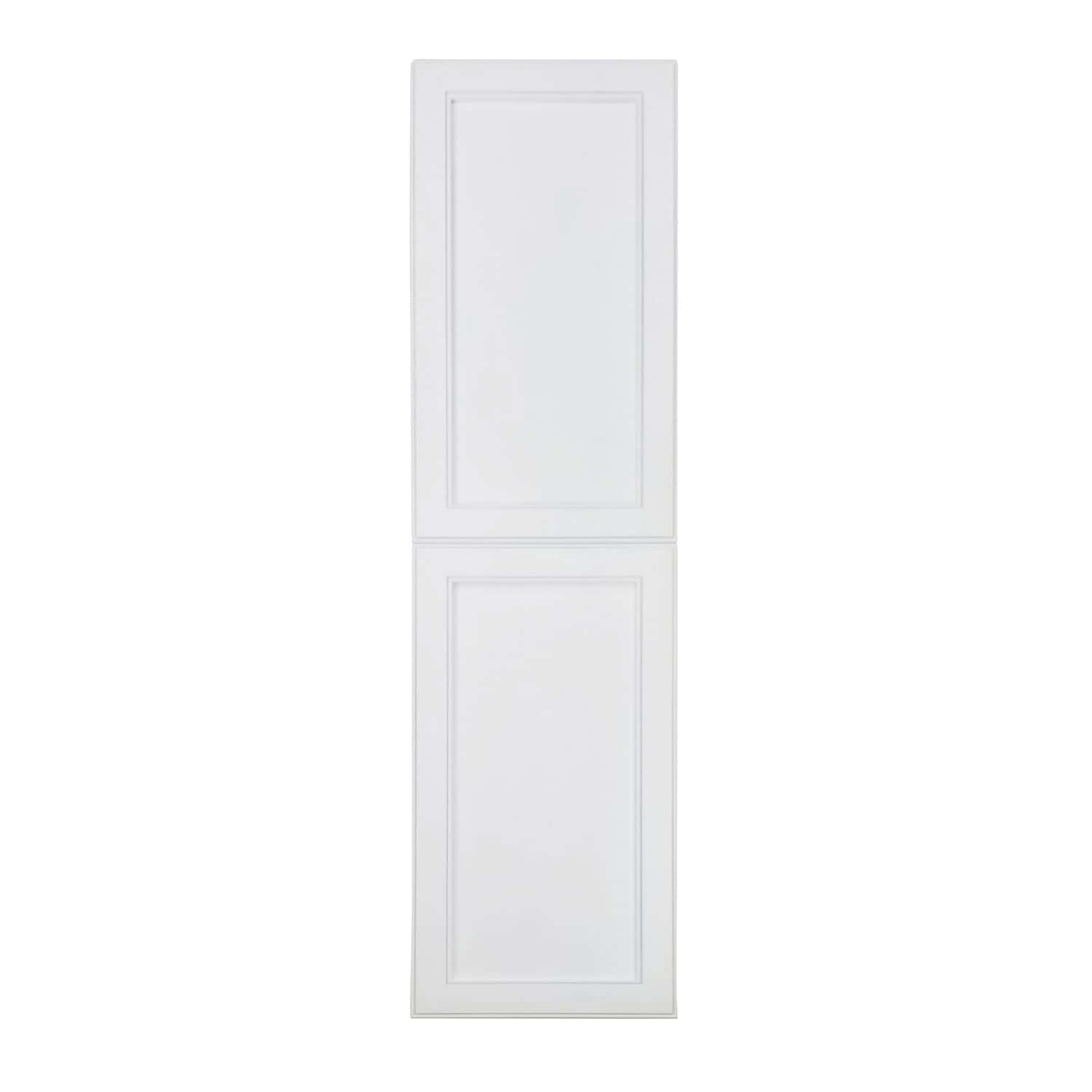 Lakewood Frameless Recessed in wall solid wood bathroom Medicine Storage Pantry Cabinet - 14 x 50 - Image 3