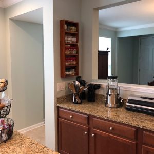 Cavalier - On the wall spice rack - 35" X 14"w x 2.5" d