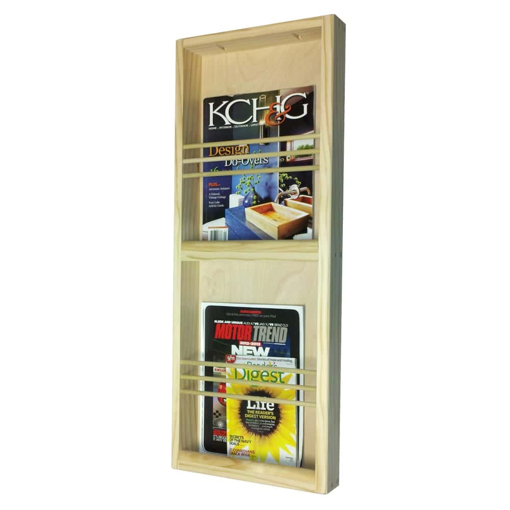 Monterey-18 Double on the wall Magazine Rack