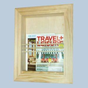 Monterey-24 Recessed Magazine Rack