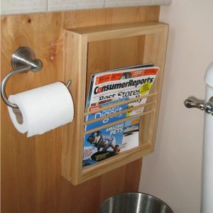 Monterey-5 On the wall Magazine Rack