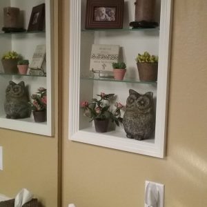 Recessed in the wall Newberry Niche 14w x 60h x 3.5d