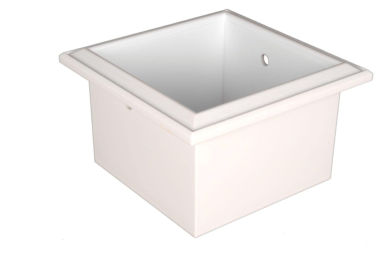 Rebel-1 recessed in wall plastic toilet paper holder - 5.5 x 5.5 - Image 3