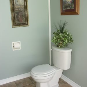 Rebel-1 recessed in wall plastic toilet paper holder - 5.5 x 5.5