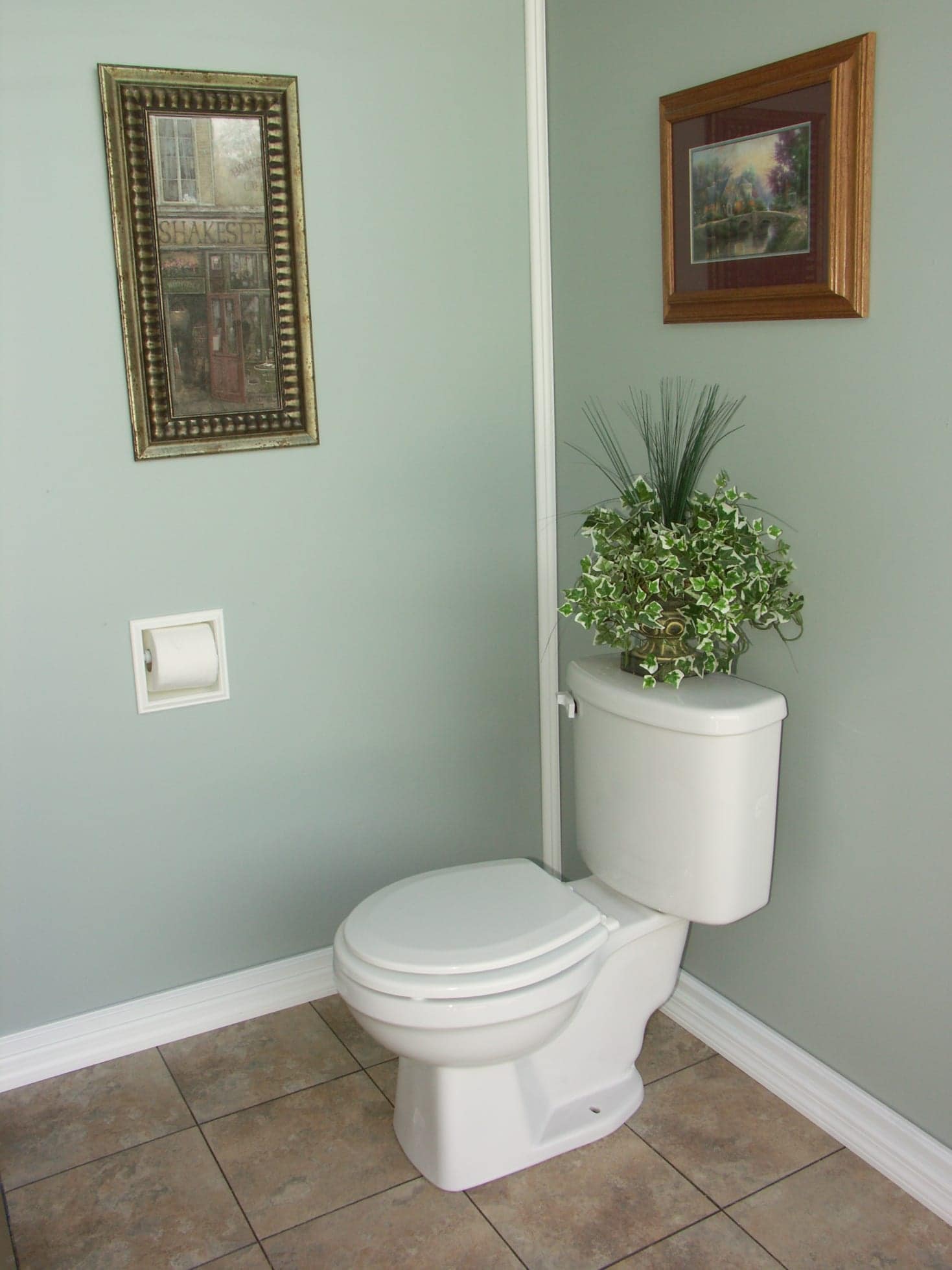 Rebel-1 recessed in wall plastic toilet paper holder - 5.5 x 5.5