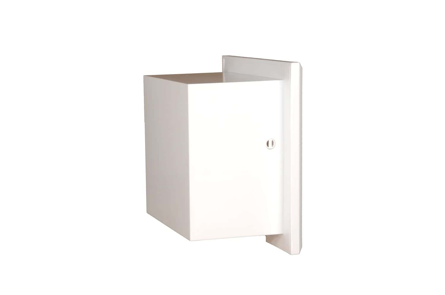 Rebel-7 recessed in wall plastic toilet paper holder - 5.5 x 5.5 - Image 5