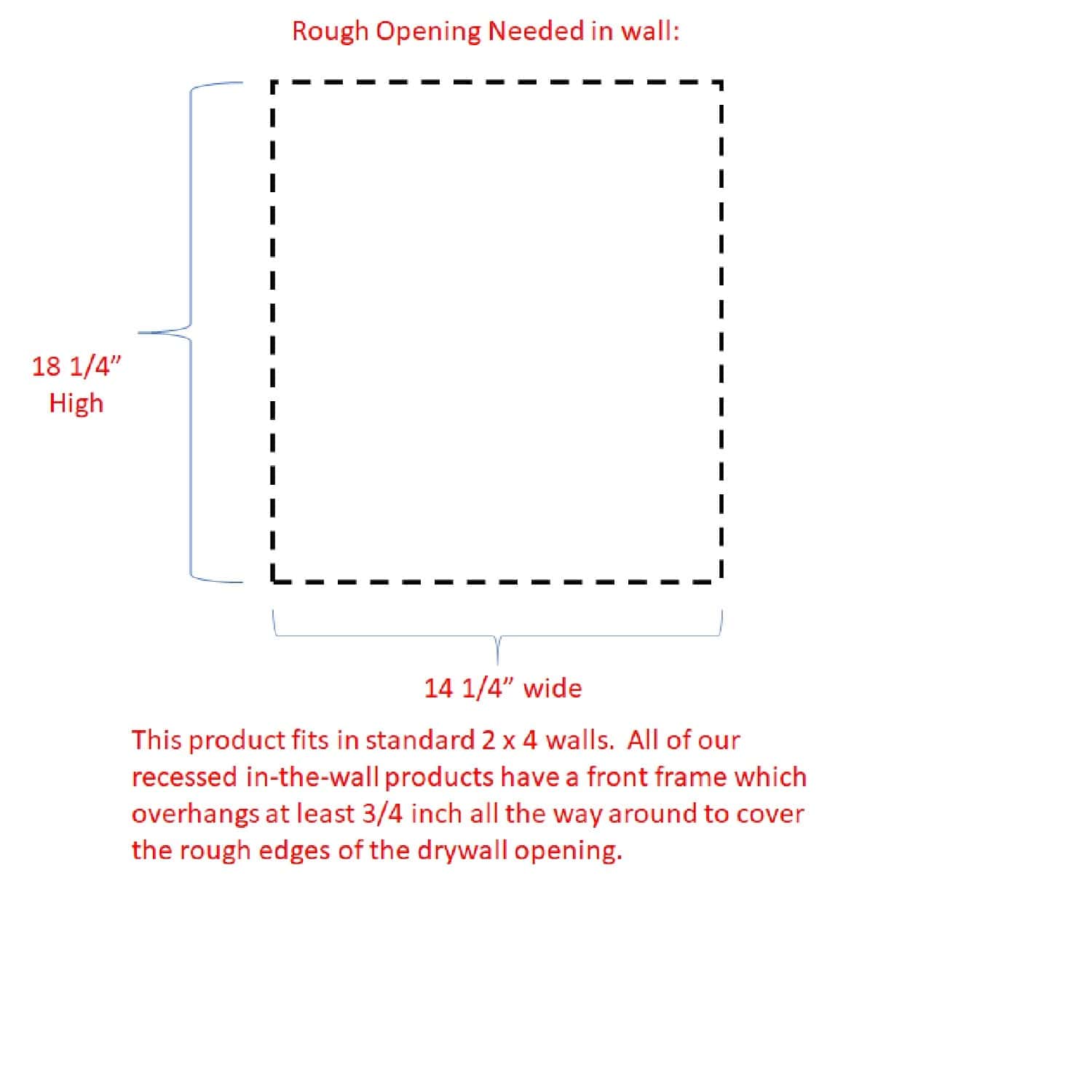 Deerfield Slab panel Style Frameless Recessed in wall solid wood bathroom Medicine Storage Cabinet - 14 x 34 - Image 12