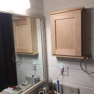 18" Atlanta Series On the wall Cabinet 3.5" deep inside