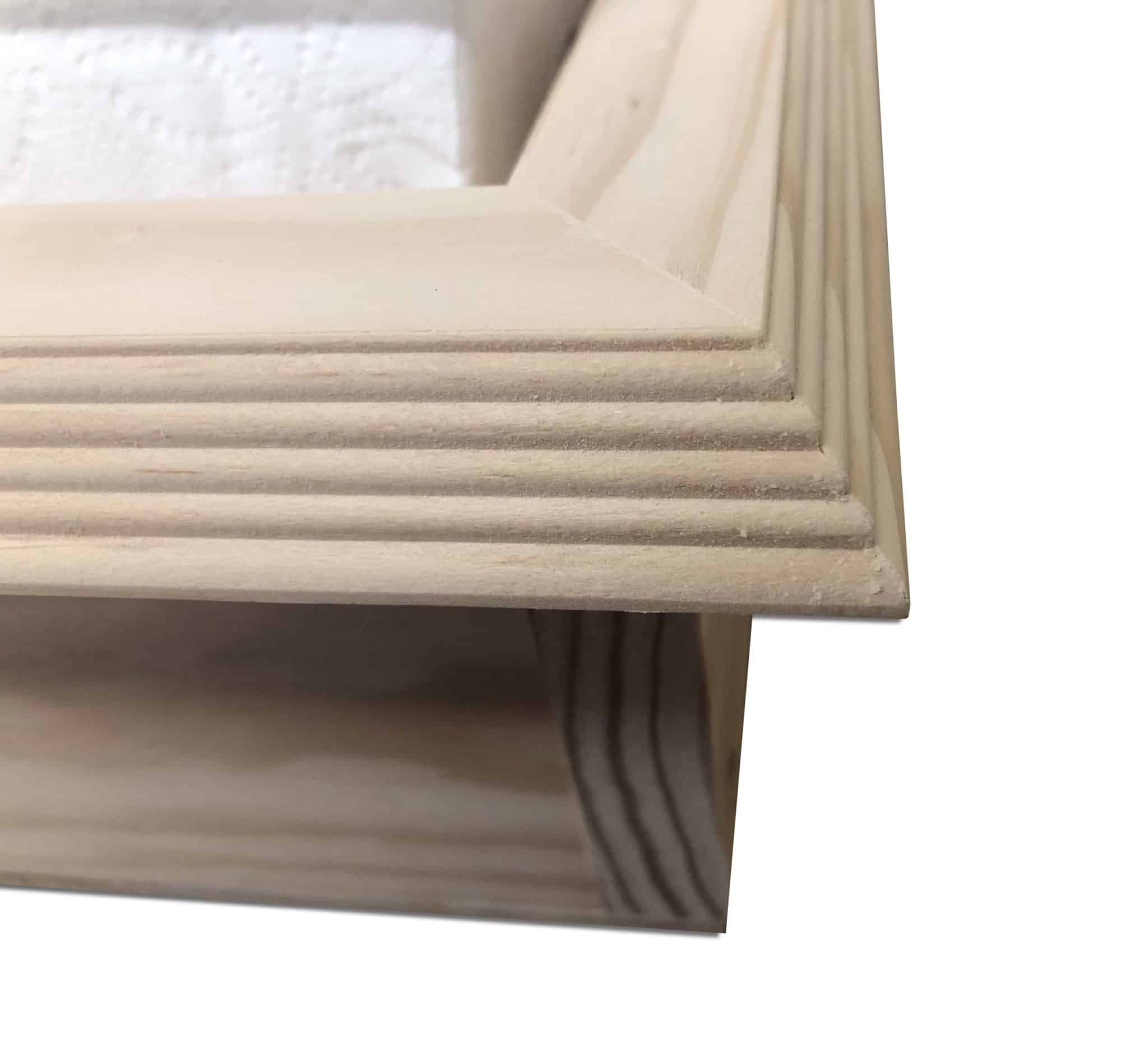Highlands-31 Solid Wood Recessed in the Wall Double Toilet Paper Holder With Shelf 13.25 x 15.25 - Image 5