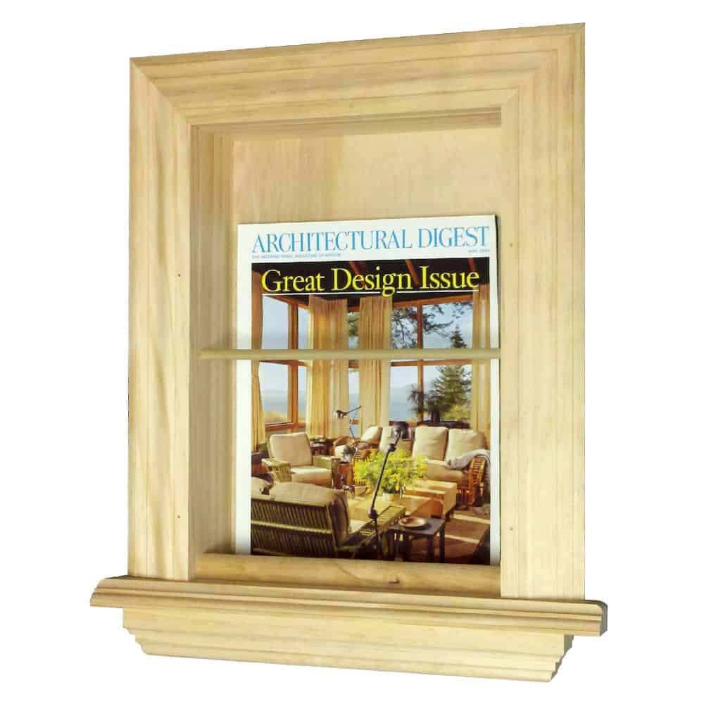 Monterey-1 Recessed Magazine Rack - Image 4