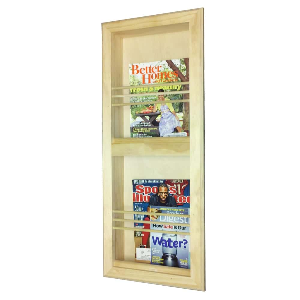 Monterey-9 Double Recessed Magazine Rack - Image 2