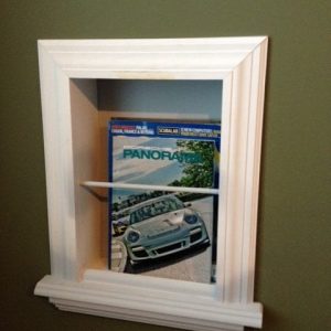 Monterey-1 Recessed Magazine Rack